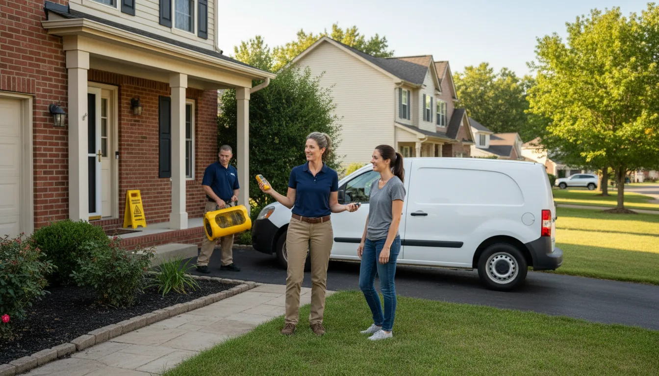Water restoration image for Mold Remediation in Lewiston, ME